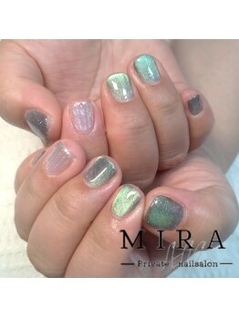 シンプルデザインネイル