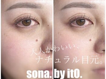 ソナ バイ イト(sona by itO.)/目元の印象change☆大人デザイン