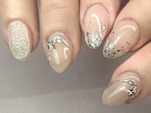 レジュー 橋本 姪浜(REJUU)/上品キラキラネイル