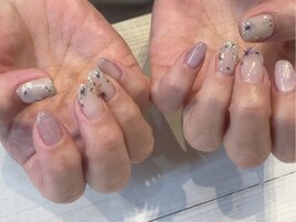 押し花ネイル