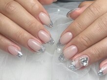 ジョアネイル(JOA Nail)/ブライダル/ガラスフレンチ
