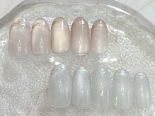 リライトネイル(Relight nail)/うるうるマグ×ミラーフレンチ☆
