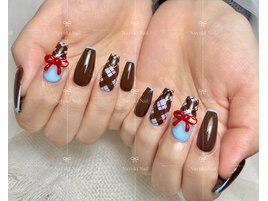 チェックネイル