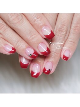 たゆ ネイル(たゆnail)/パラジェルフレンチネイル