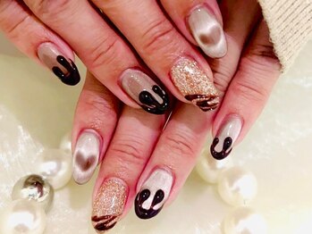 ミアローザ(Mia Rosa)/ハートマグネット＆チョコネイル