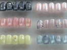 定額 ジェルネイル 春 夏 秋 冬