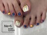 全員【FOOT】ケア込☆親指２本アート8580円→6930円
