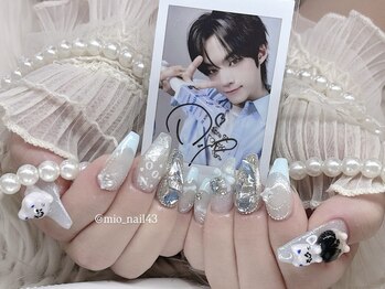 リンドネイル バイ モカ アンド ララ(Lind nail by moca and LaLa)/【mio】ガーリーネイル