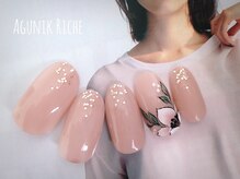 アグニークリッシェ(Agunik Riche)/【フラワーネイル】