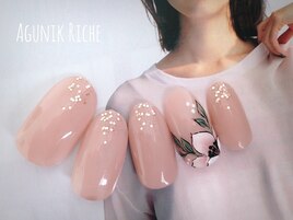 【フラワーネイル】