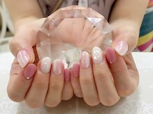 プルミエ ネイル(Premier Nail)/大理石調キラキラ☆定額