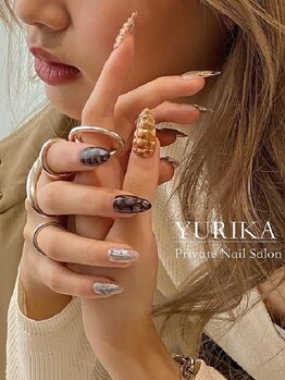 ユリカ(yurika)の写真/いつ見ても美しくきれいな指先に・・♪ネイルの仕上がりはもちろん！憧れのアートデザインを叶えます☆