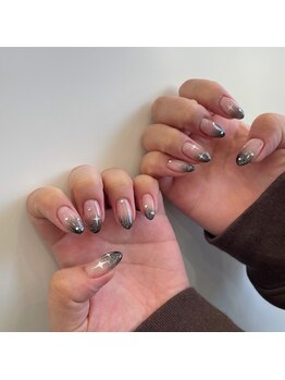 コロレ(colore')/キラキラブラックネイル