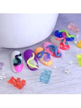 リグネイルスタジオ(Lig nail studio)/うねうね3Dネイル