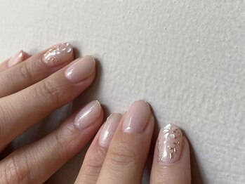 アメリアンドカシェット(Amelie&Cachette)/ブライダルネイル:maika