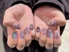 【平日12:00～16:00限定】hand gel ★ 定額シンプルアート