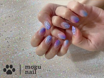モグネイル(Mogunail)/5,6月定額B/紫陽花ネイル