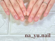 ナユネイル(na_yu.nail)/自爪風クリアネイル 278