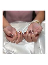 ロア ネイル(Loa_Nail)/チェック柄ネイル