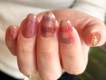 スエン(Suen)/ニットチェック × ミラー