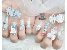 ゴテかわ(GOTE KAWA)/つけ放題、キャラクターネイル