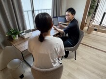 コンディショニングラボ 浦安の雰囲気（お身体の状態を丁寧に確認します。）
