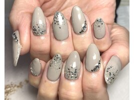 キラキラワンカラー