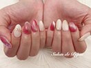 マグネット×ミラーnail