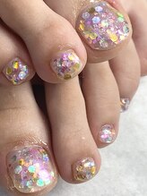 エンヴィ(ENVY)/キラキラフットネイル