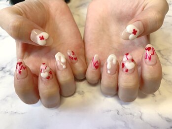 マリアンジュ(MariAnju)/ジェルネイル★メンヘラネイル