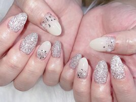 《4本アート》フラッシュネイル