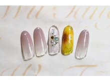 ウータン(Wu-Tang)/ひまわりネイル☆￥8300