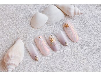 プレンティー 北千住西口店(plenty)/貝殻ネイル