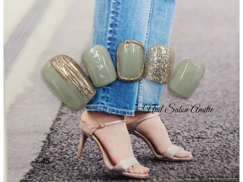 ネイルサロン アミティエ(Nail Salon Amitie)/囲みmirror foot nail