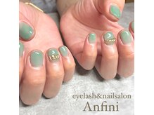 アンフィニ 月島(Anfini)/【ハンド】ジュエリーネイル