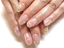 ネイルサロンブリス(nail salon Bliss)/☆ぷっくりハートネイル☆