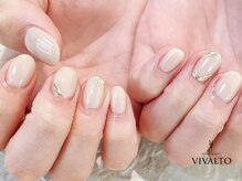 ワールド ビューティ ヴィヴァルト 宝塚店(WORLD BEAUTY VIVALTO)/秋ネイル/ミラー