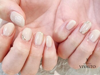 ワールド ビューティ ヴィヴァルト 宝塚店(WORLD BEAUTY VIVALTO)/秋ネイル/ミラー