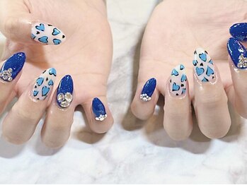 グロウ(growth)の写真/アニマル柄/ヒョウ柄レオパード/ゼブラ/ハート/ドットなど対応可◎お客様の理想を叶えるデザインをご提案♪