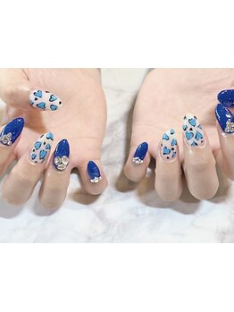 手描きアートが得意なサロン