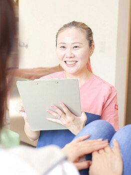 キラキラフット神領 ありが接骨院/施術者/ヒアリング