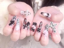 プティネイル 池袋(Puty Nail)/ガーリークロムネイル　スカルプ