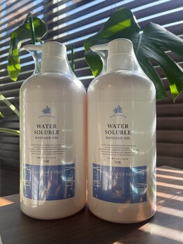 癒し～ぷ 本八幡店/水溶性オイルを使用しています＊