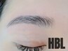 眉毛パーマHBL+美眉Wax+メイク仕上げ　 ¥6600
