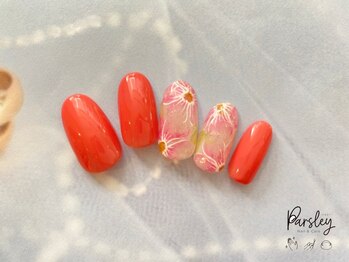 パスリー ネイルアンドケア(Parsley Nail&Care)/フラワーネイル