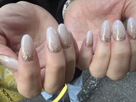 ラメ×グラデーション