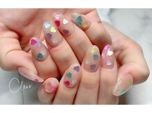 クリア(Clear)/カラフルハート