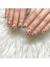 ル ミルト(Lu Mirto)/ホロハートネイル／ラメグラ