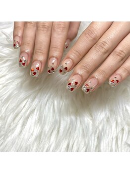 ル ミルト(Lu Mirto)/ホロハートネイル/ラメグラ