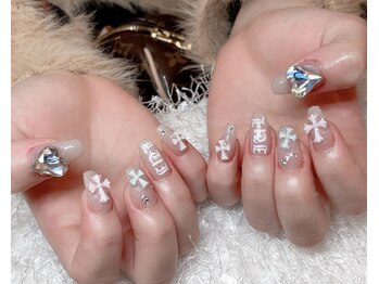 レアネイル 新宿(le'a nail)/十字架ネイル
